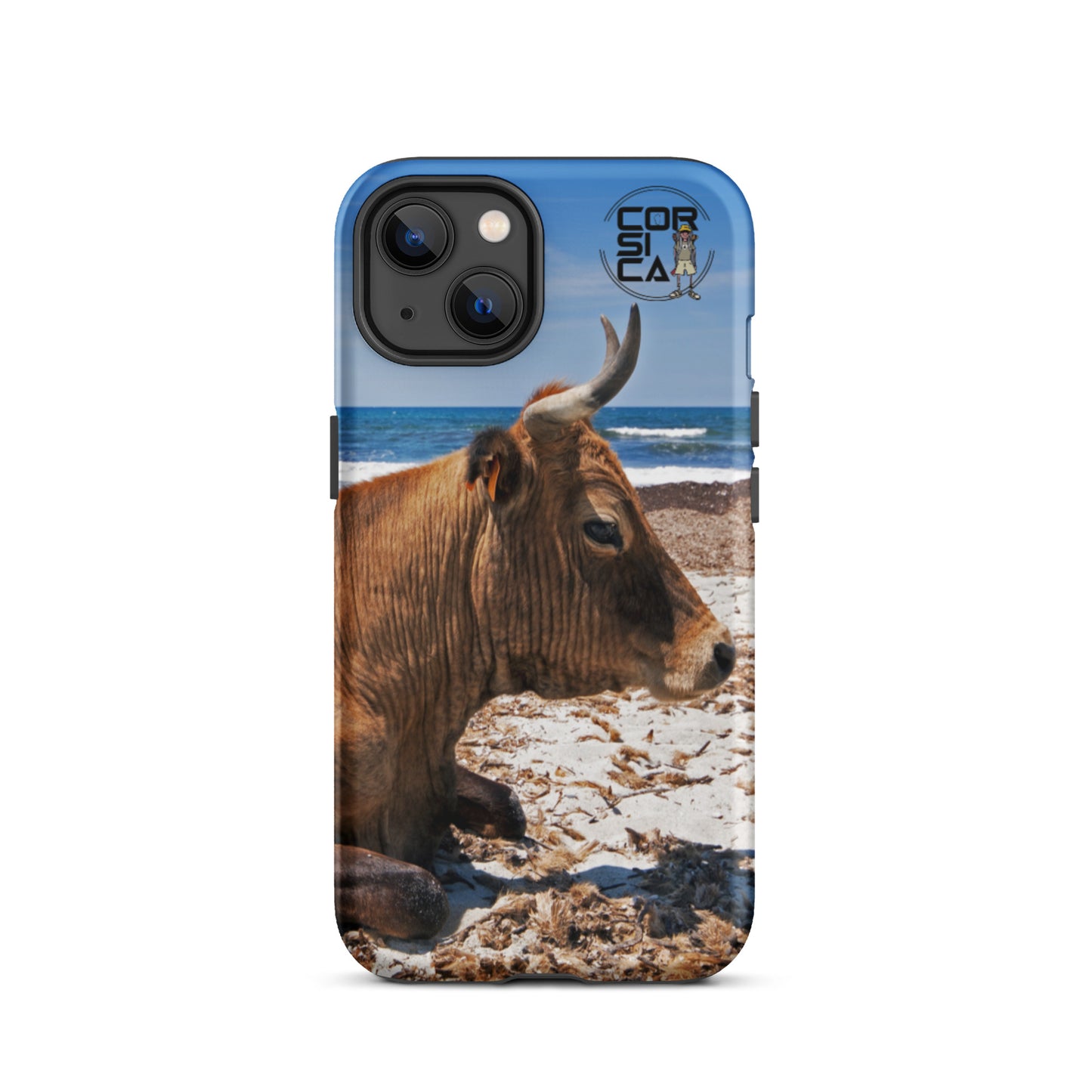 Coque d'iPhone rigide Vaches Corses