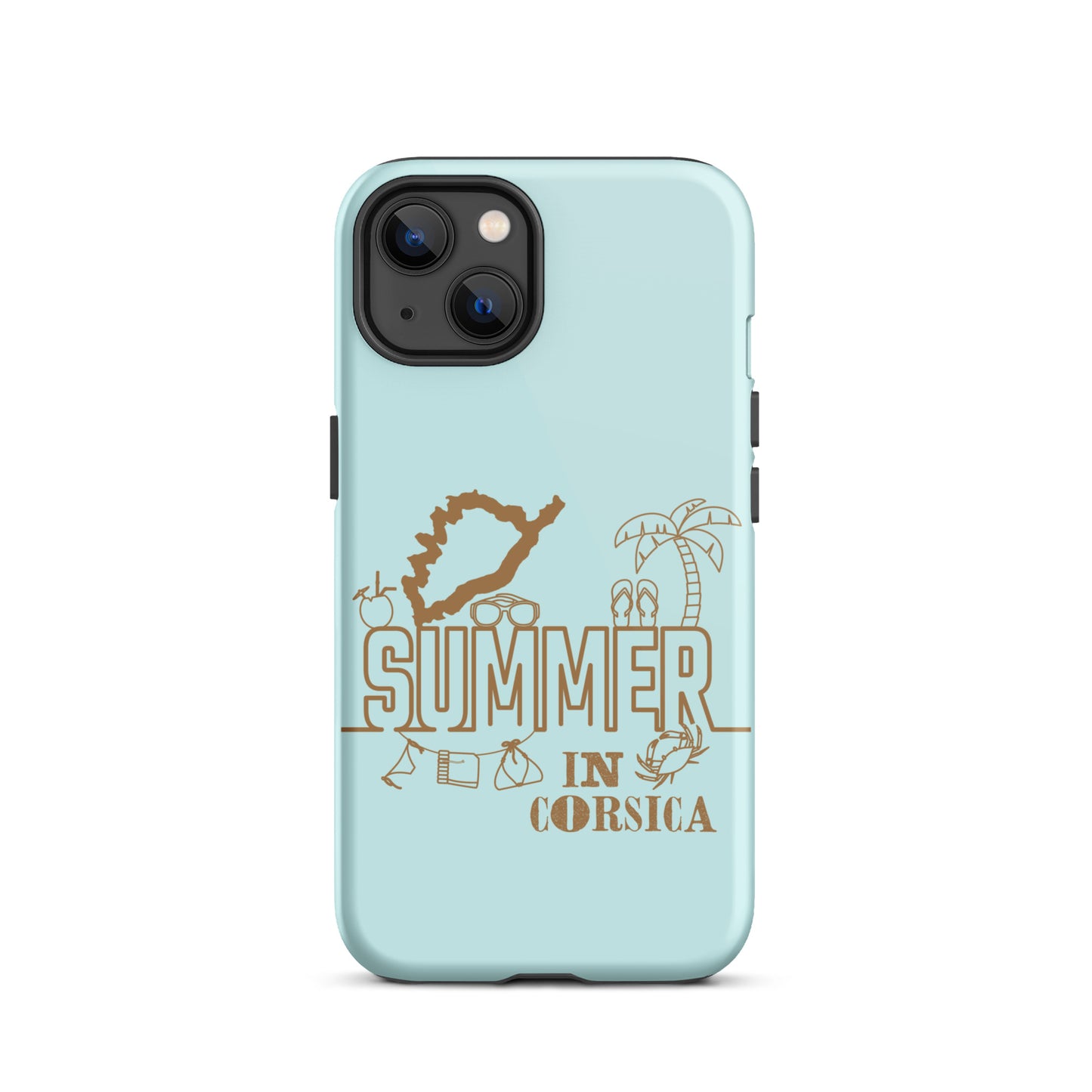 Coque d'iPhone rigide Summer in Corsica