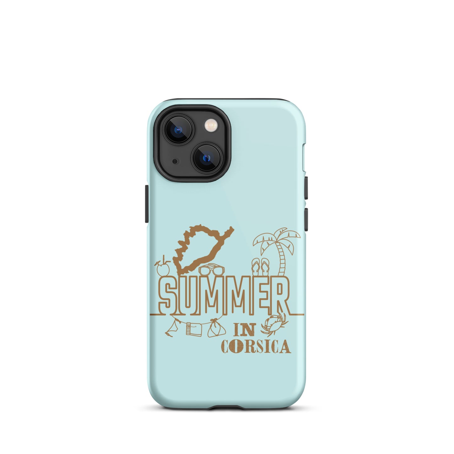 Coque d'iPhone rigide Summer in Corsica