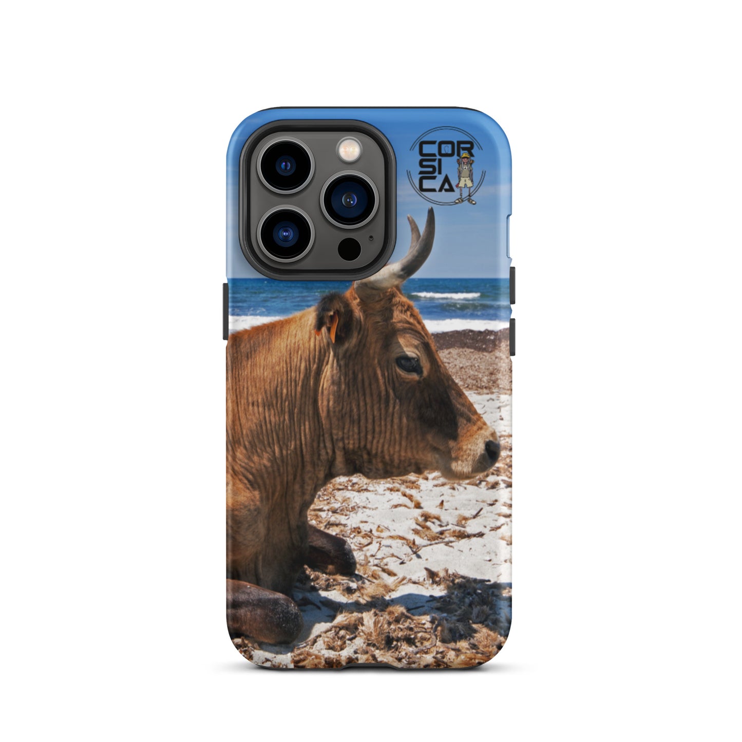 Coque d'iPhone rigide Vaches Corses