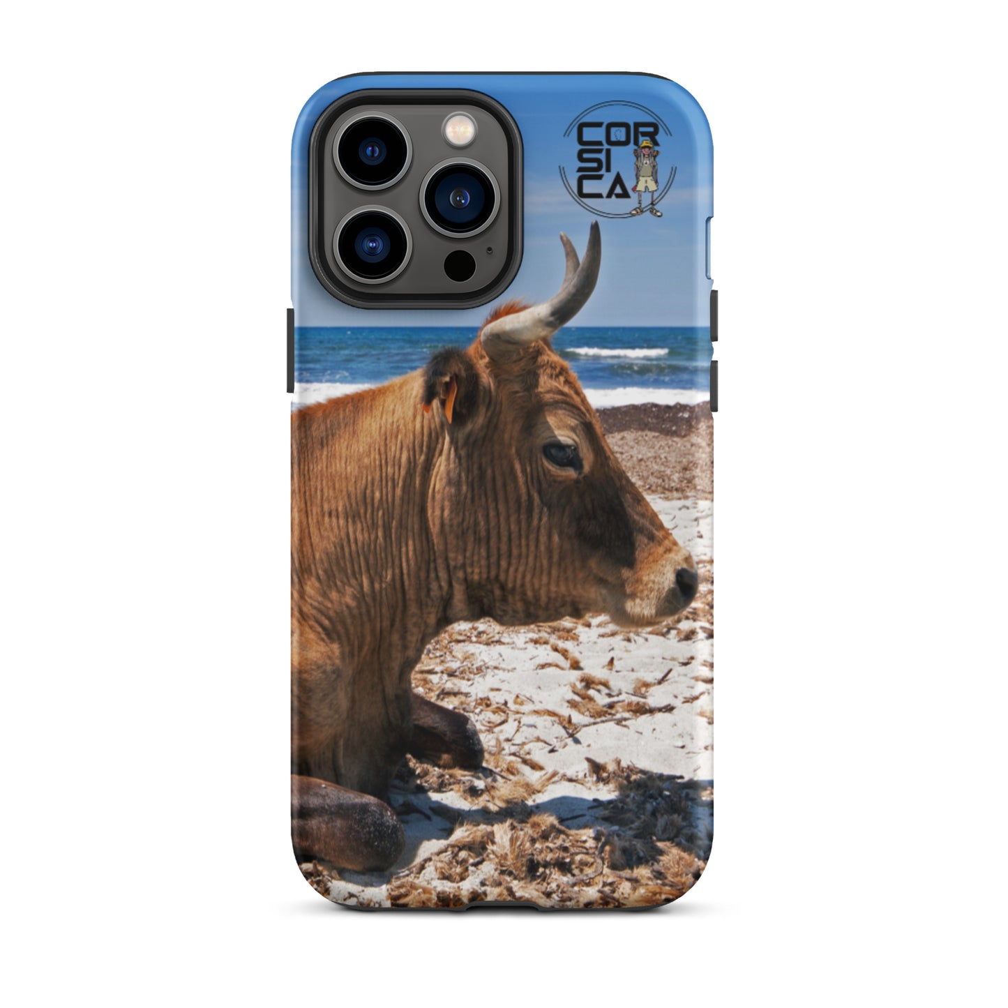 Coque d'iPhone rigide Vaches Corses