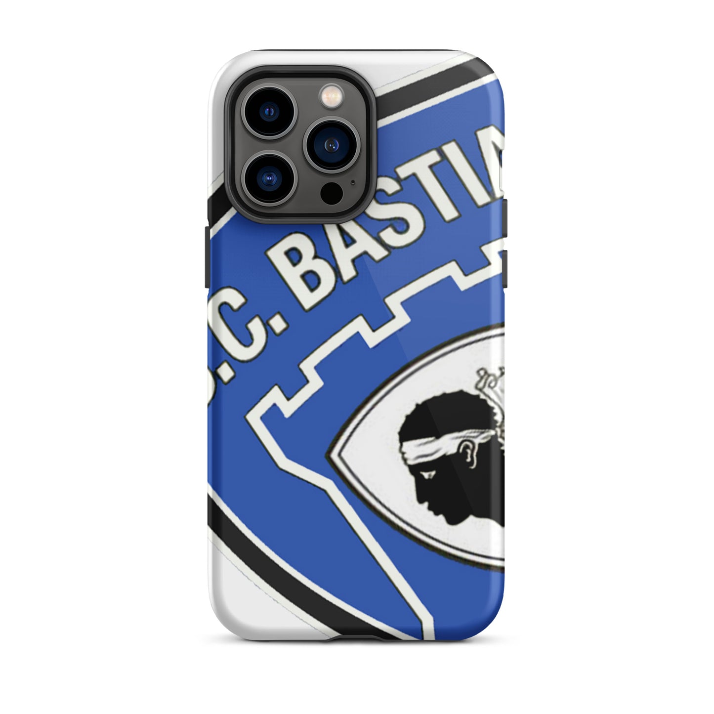 Coque d'iPhone rigide SC Bastia