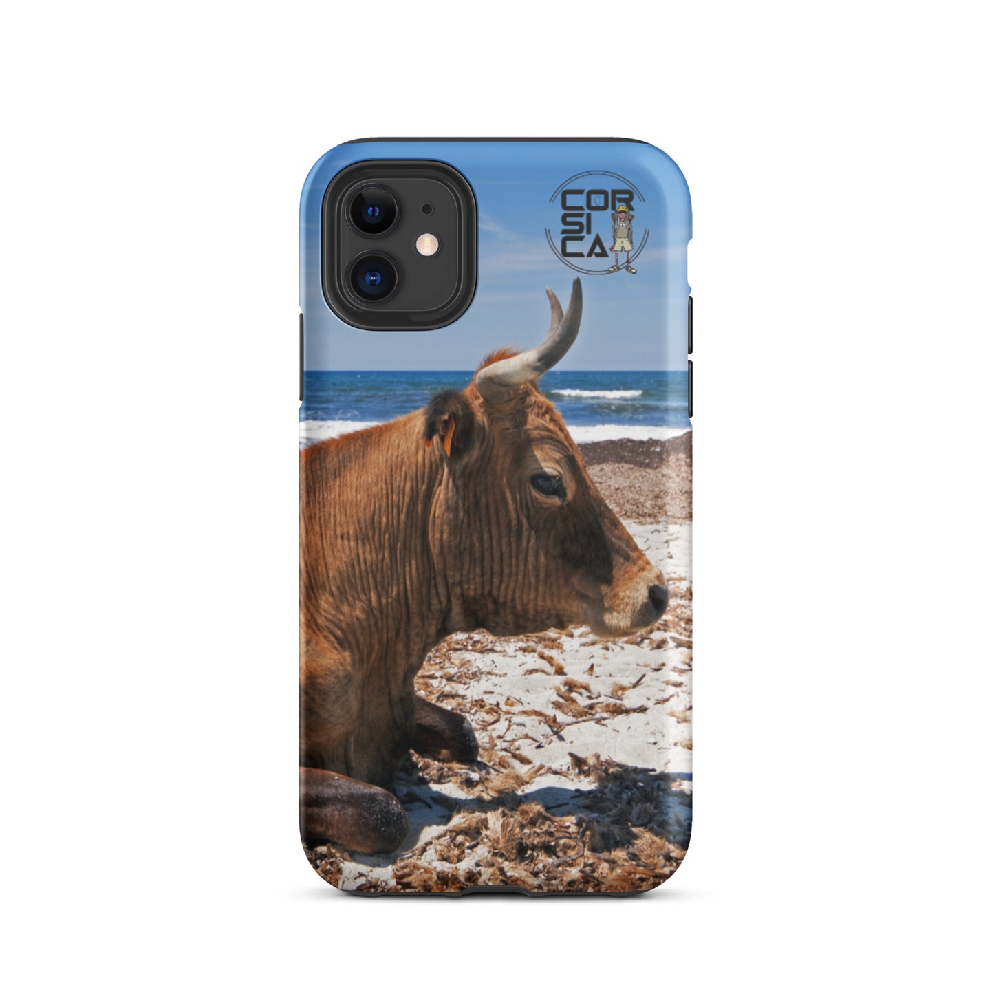 Coque d'iPhone rigide Vaches Corses