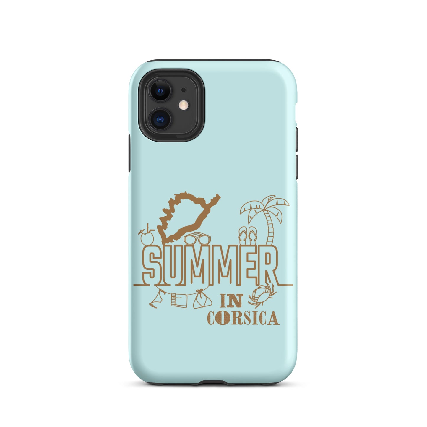 Coque d'iPhone rigide Summer in Corsica