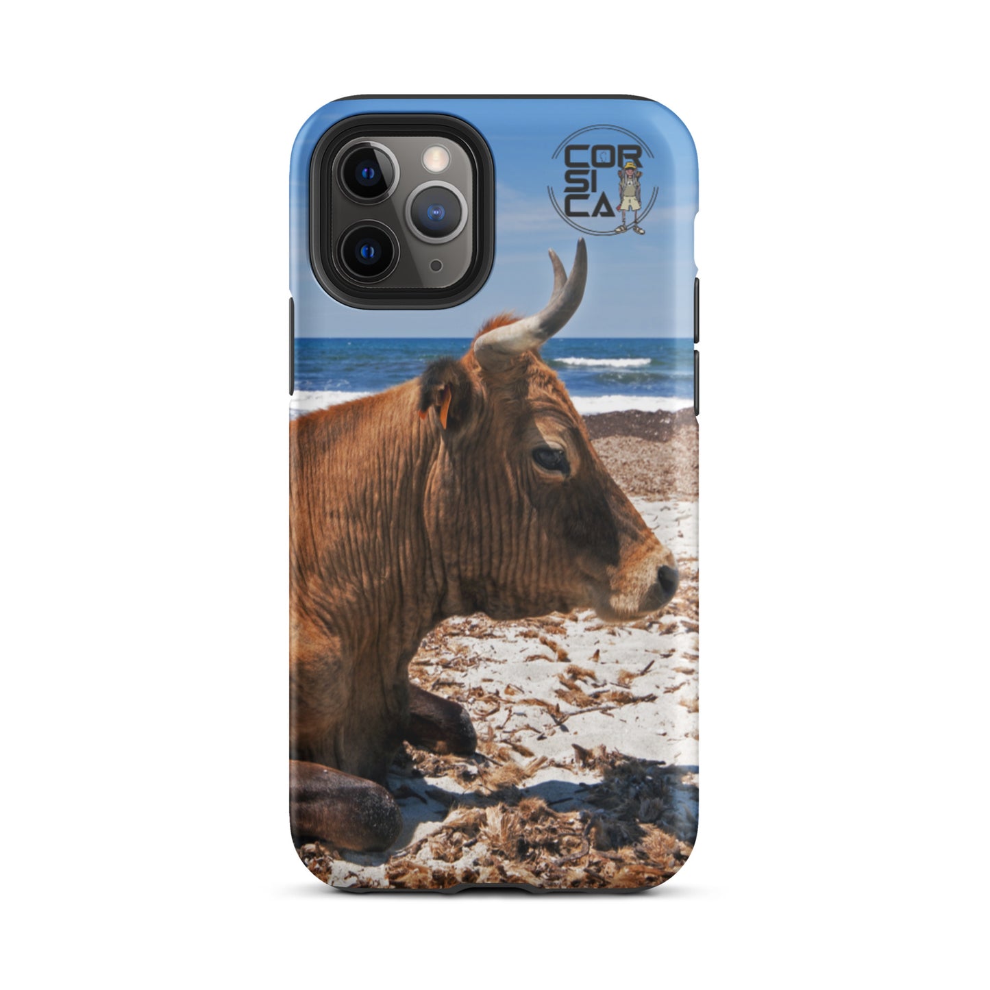 Coque d'iPhone rigide Vaches Corses