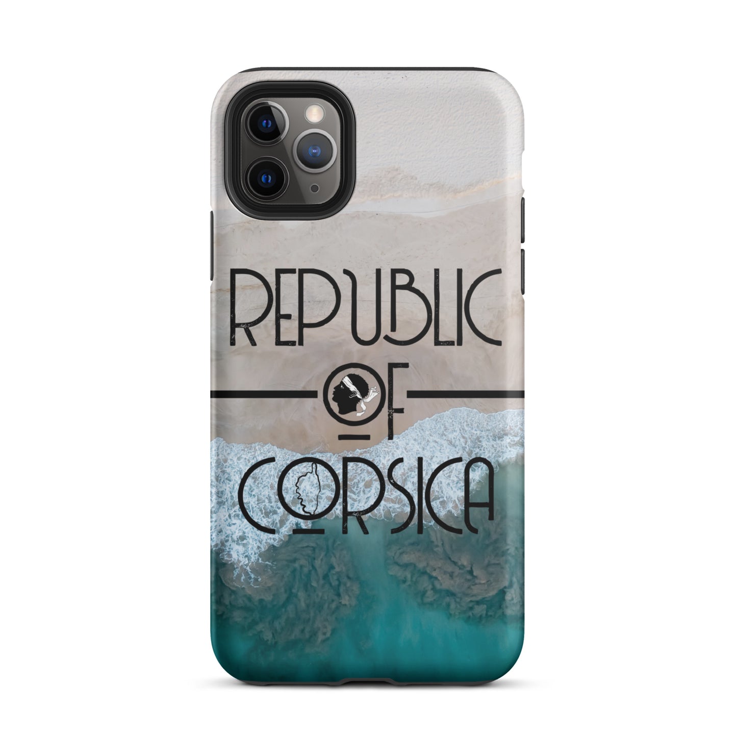 Coque d'iPhone rigide Republic of Corsica