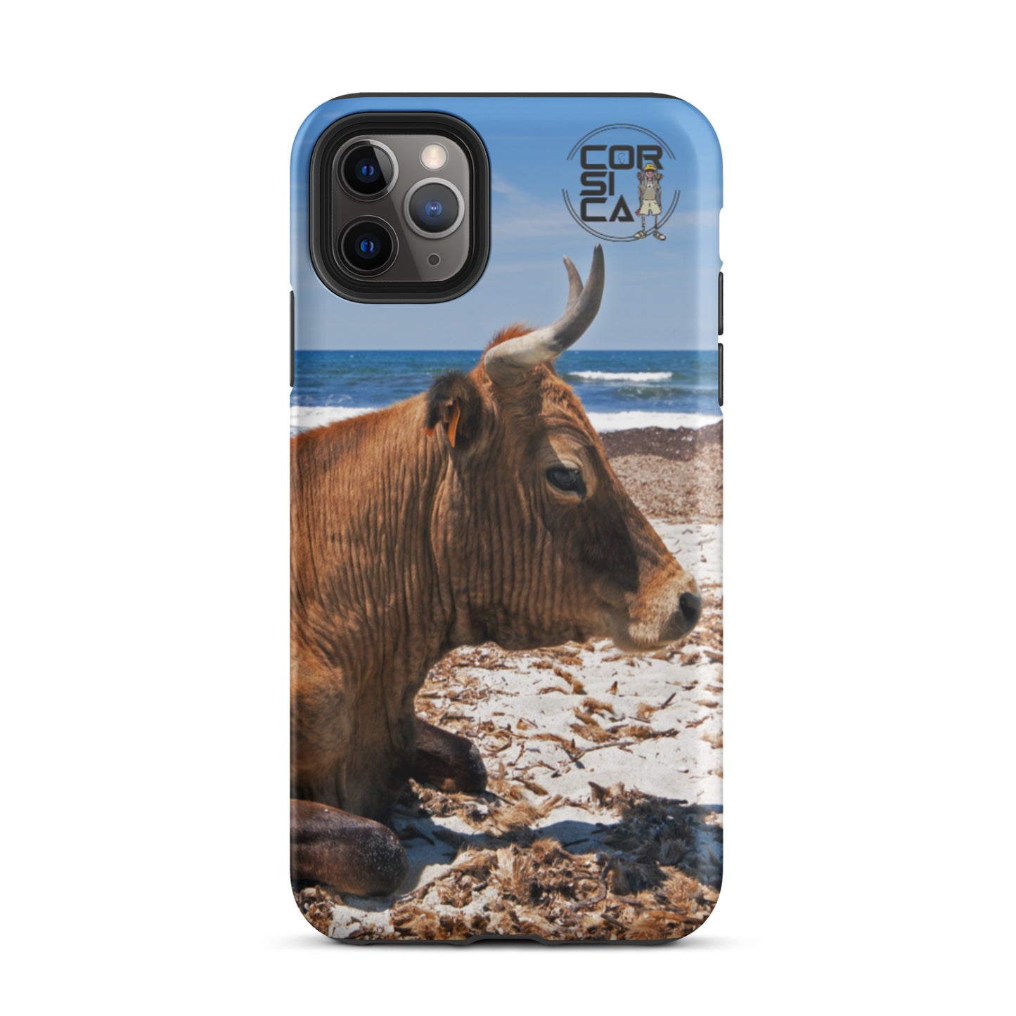 Coque d'iPhone rigide Vaches Corses