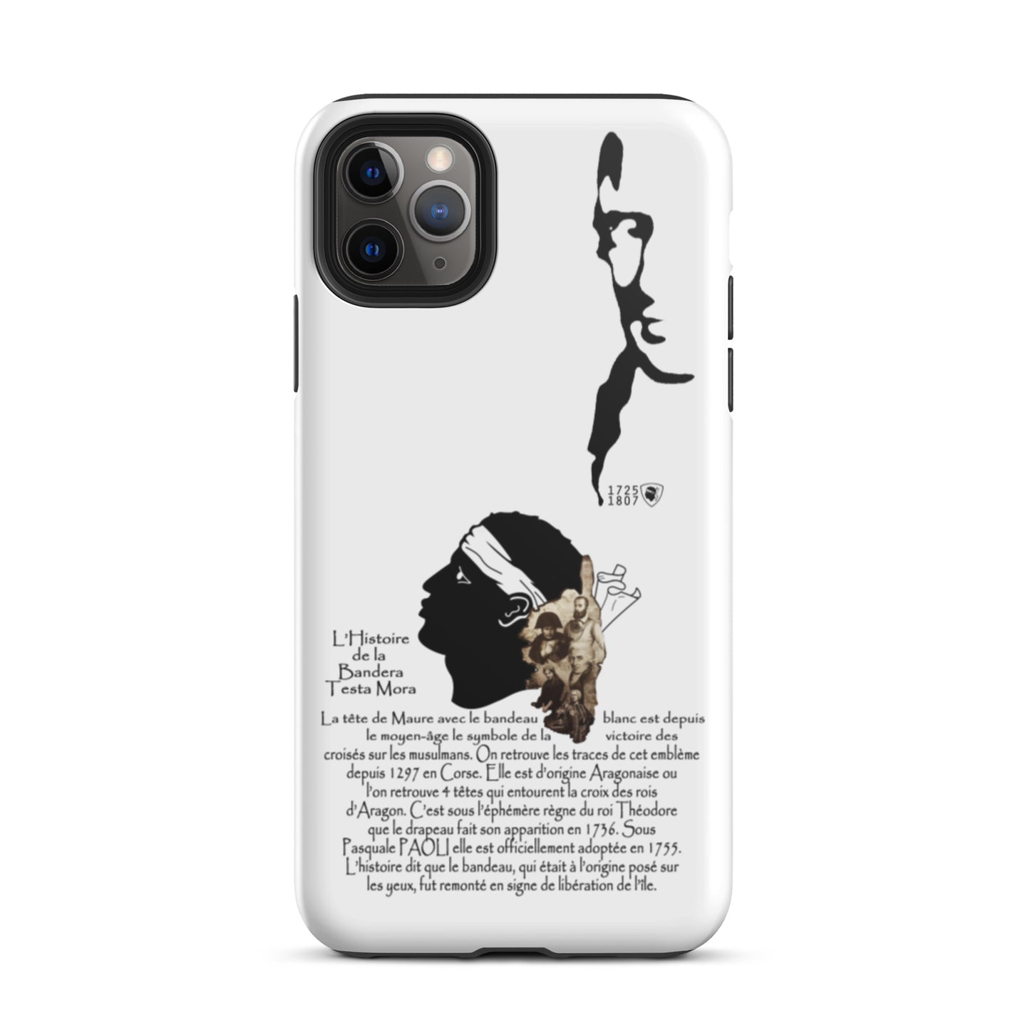 Coque d'iPhone rigide L'histoire de la Bandèra