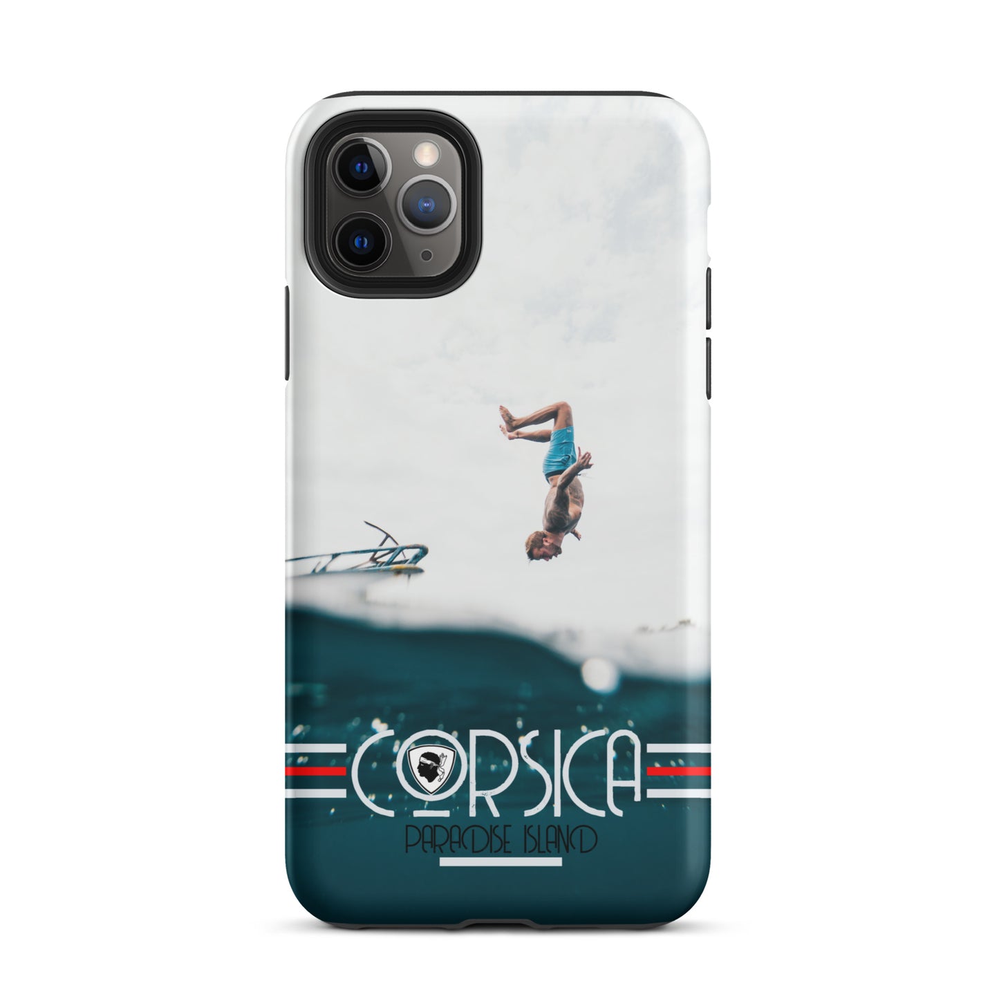 Coque d'iPhone rigide Corsica Paradise Island