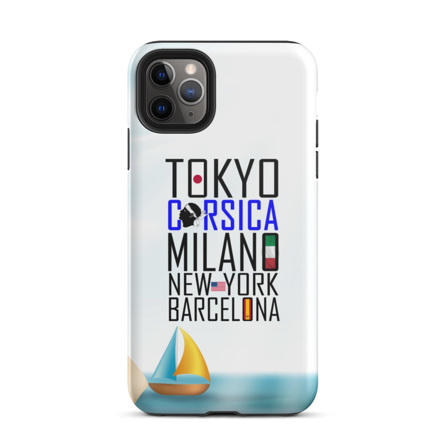 Coque d'iPhone rigide Tokyo, Corsica ...