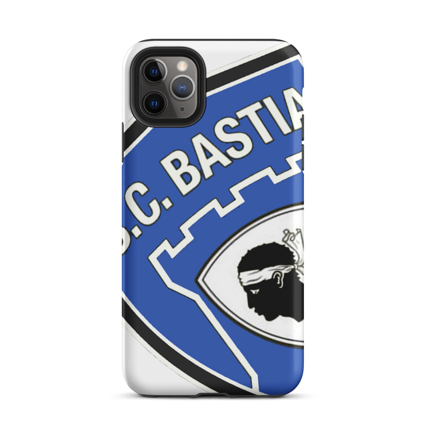 Coque d'iPhone rigide SC Bastia