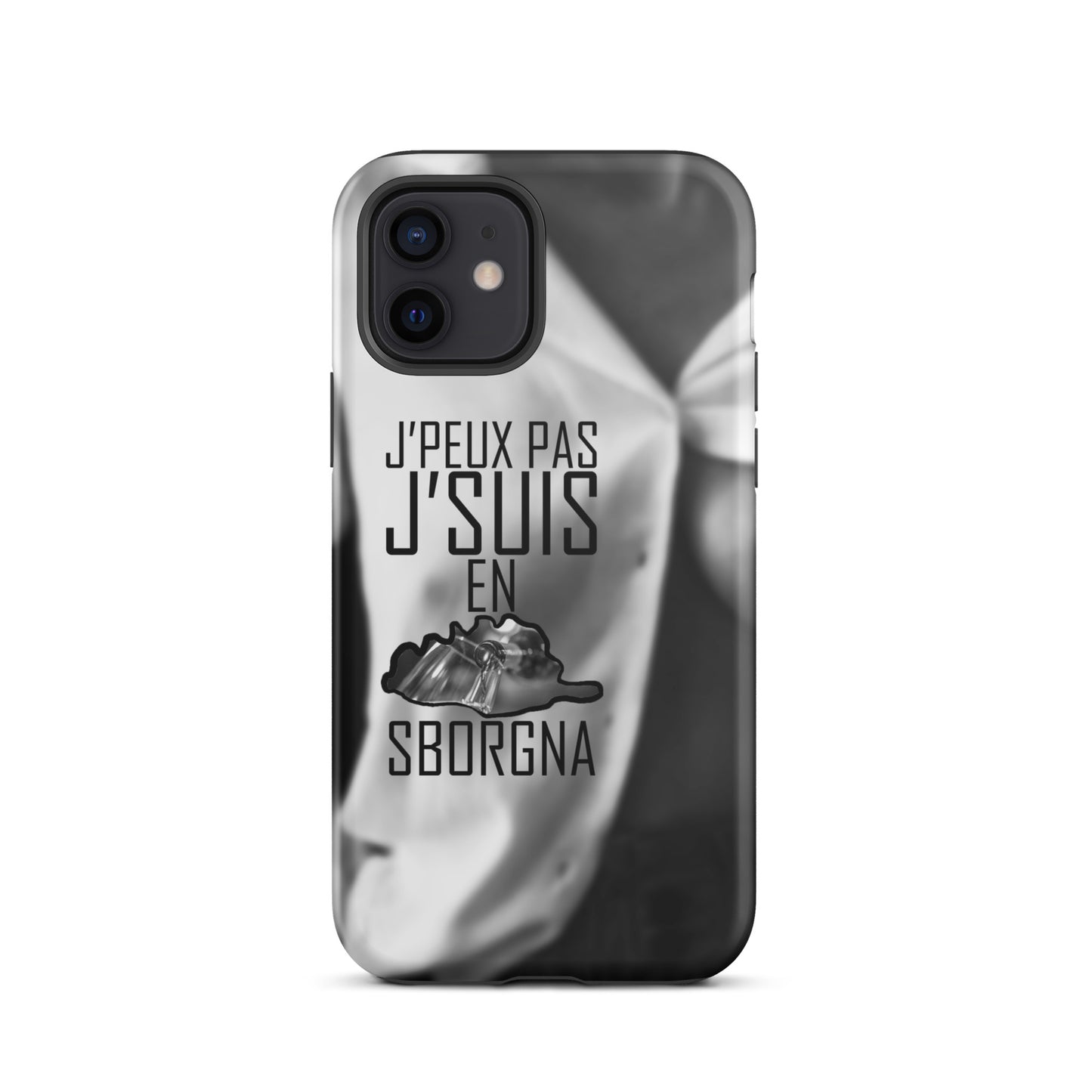 Coque d'iPhone rigide En Sborgna