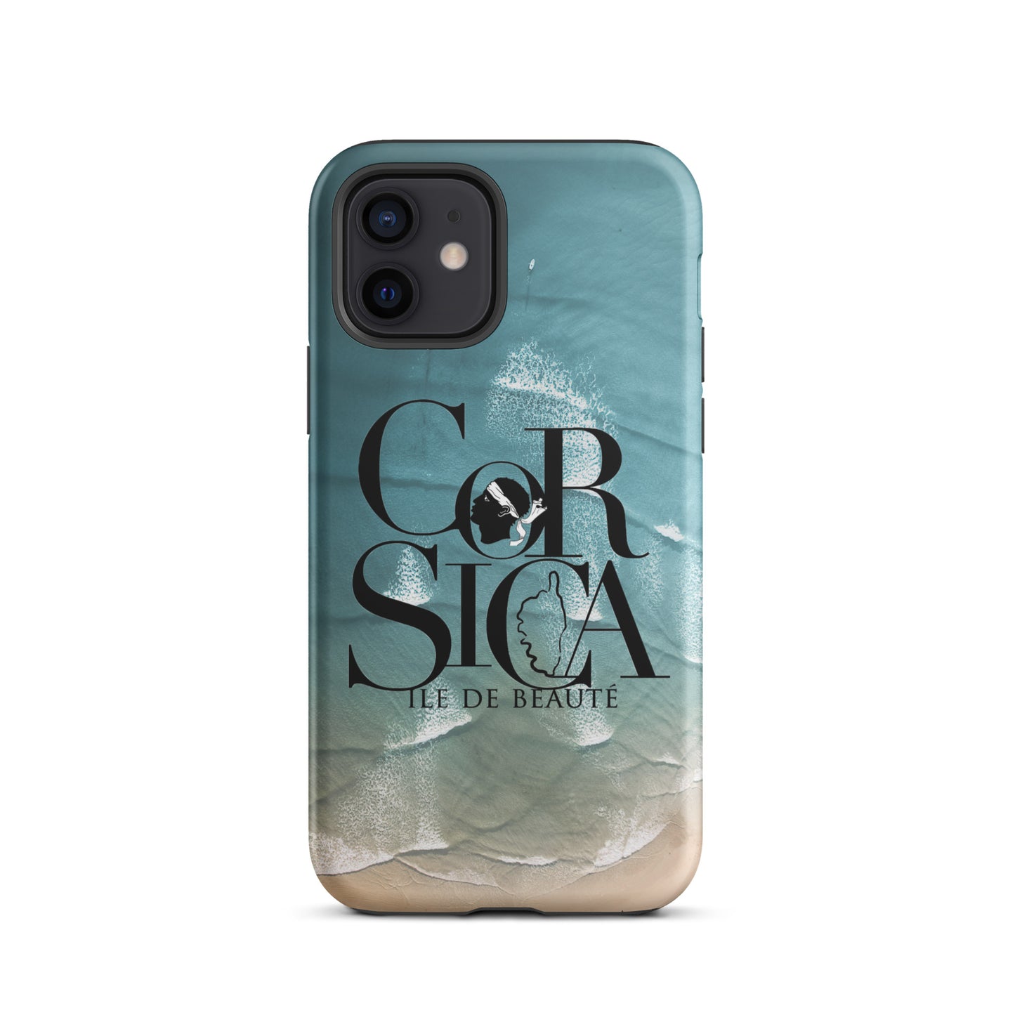 Coque d'iPhone rigide Corsica Île de Bauté