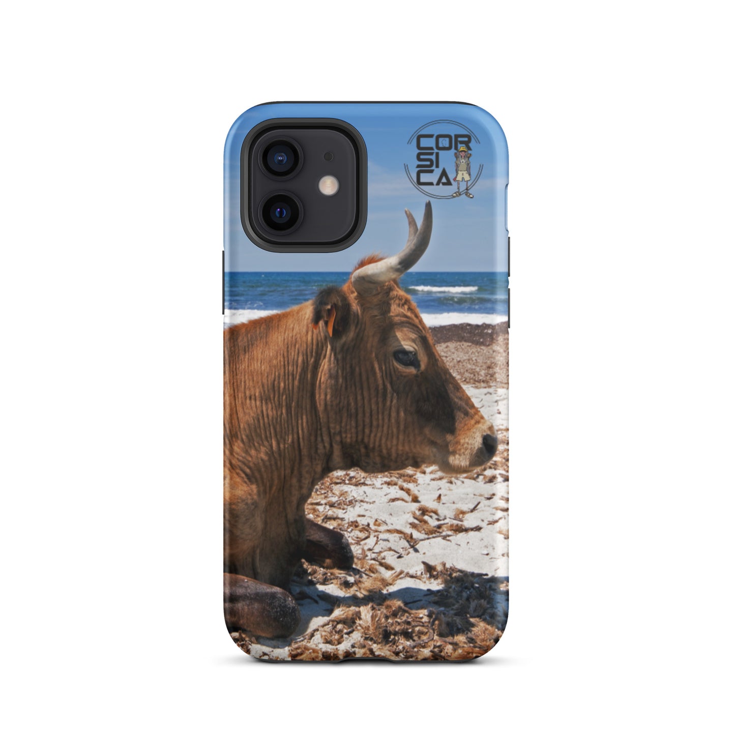 Coque d'iPhone rigide Vaches Corses