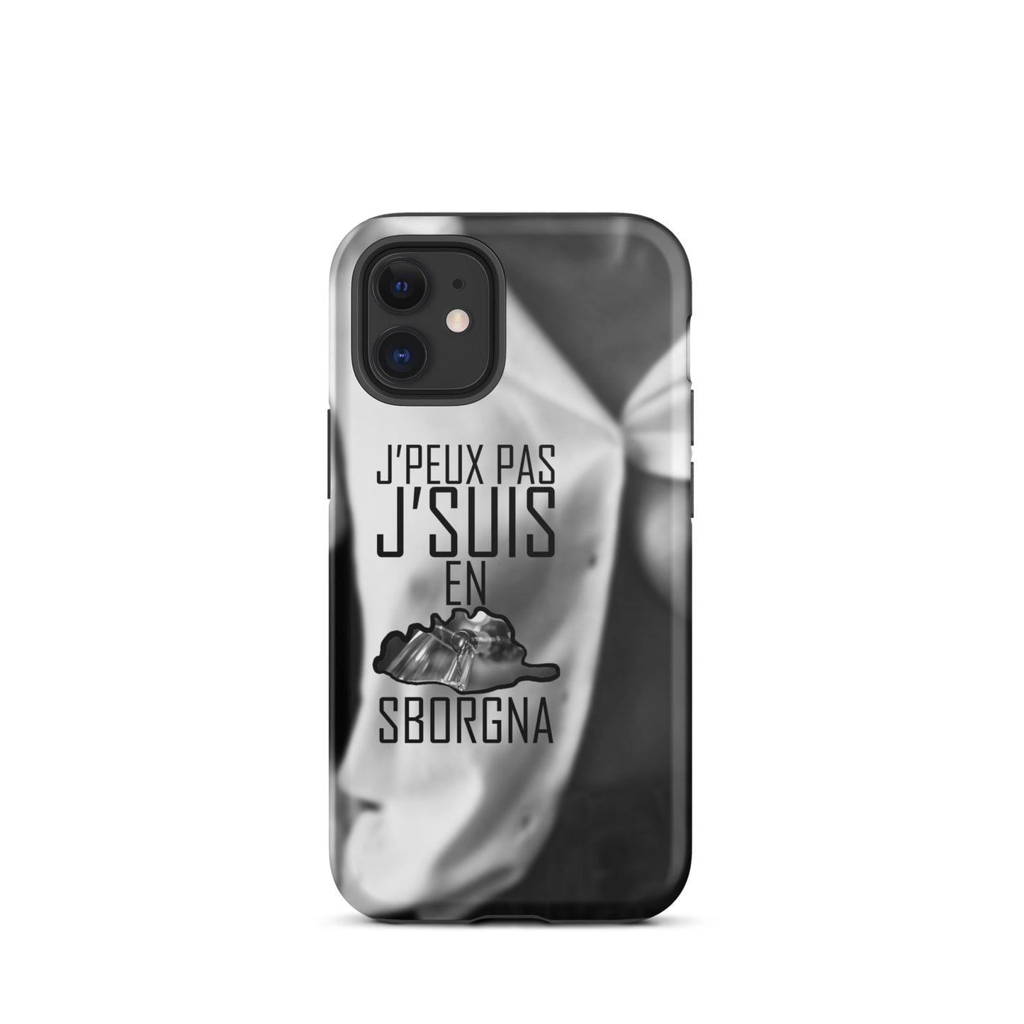 Coque d'iPhone rigide En Sborgna