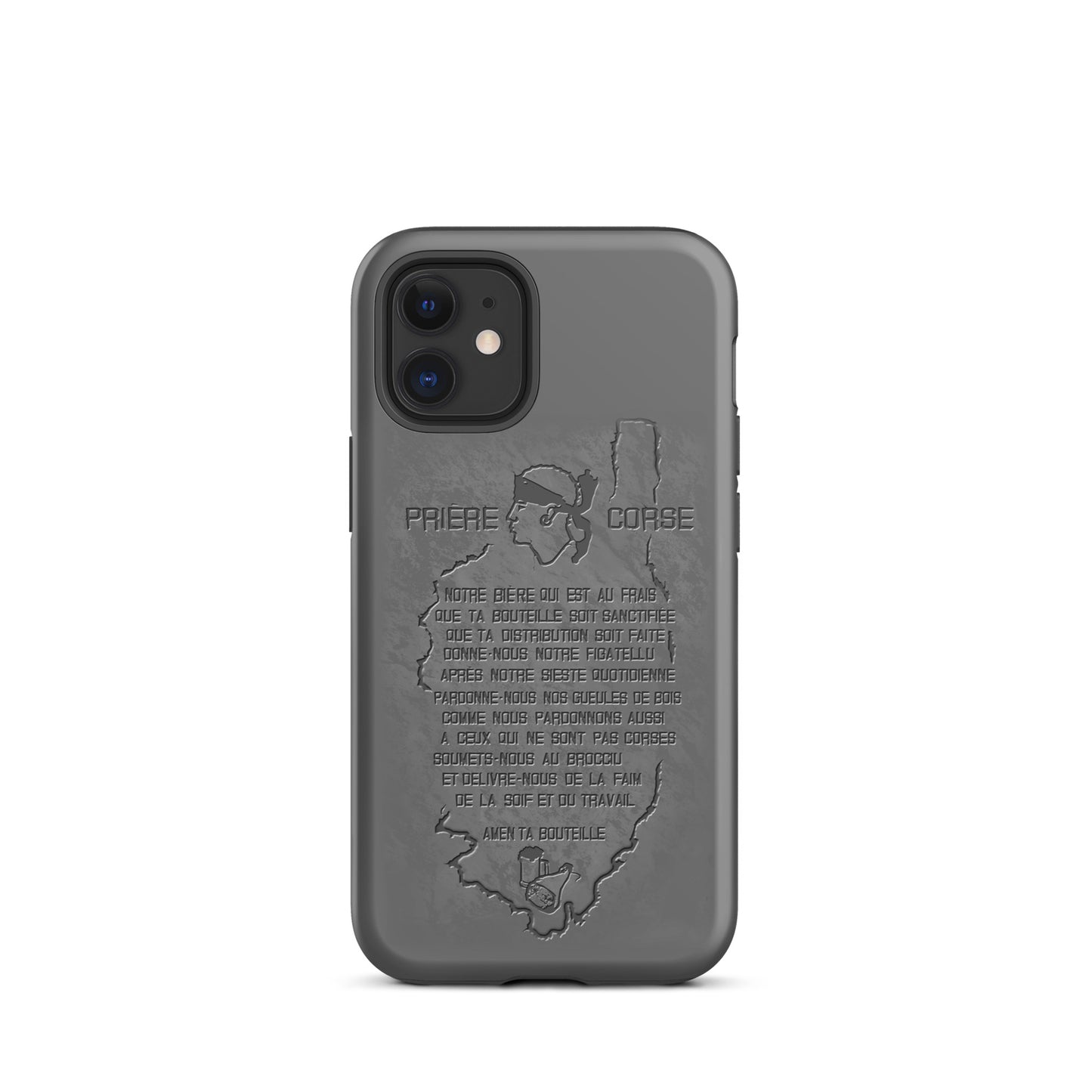 Coque d'iPhone rigide Prière Corse