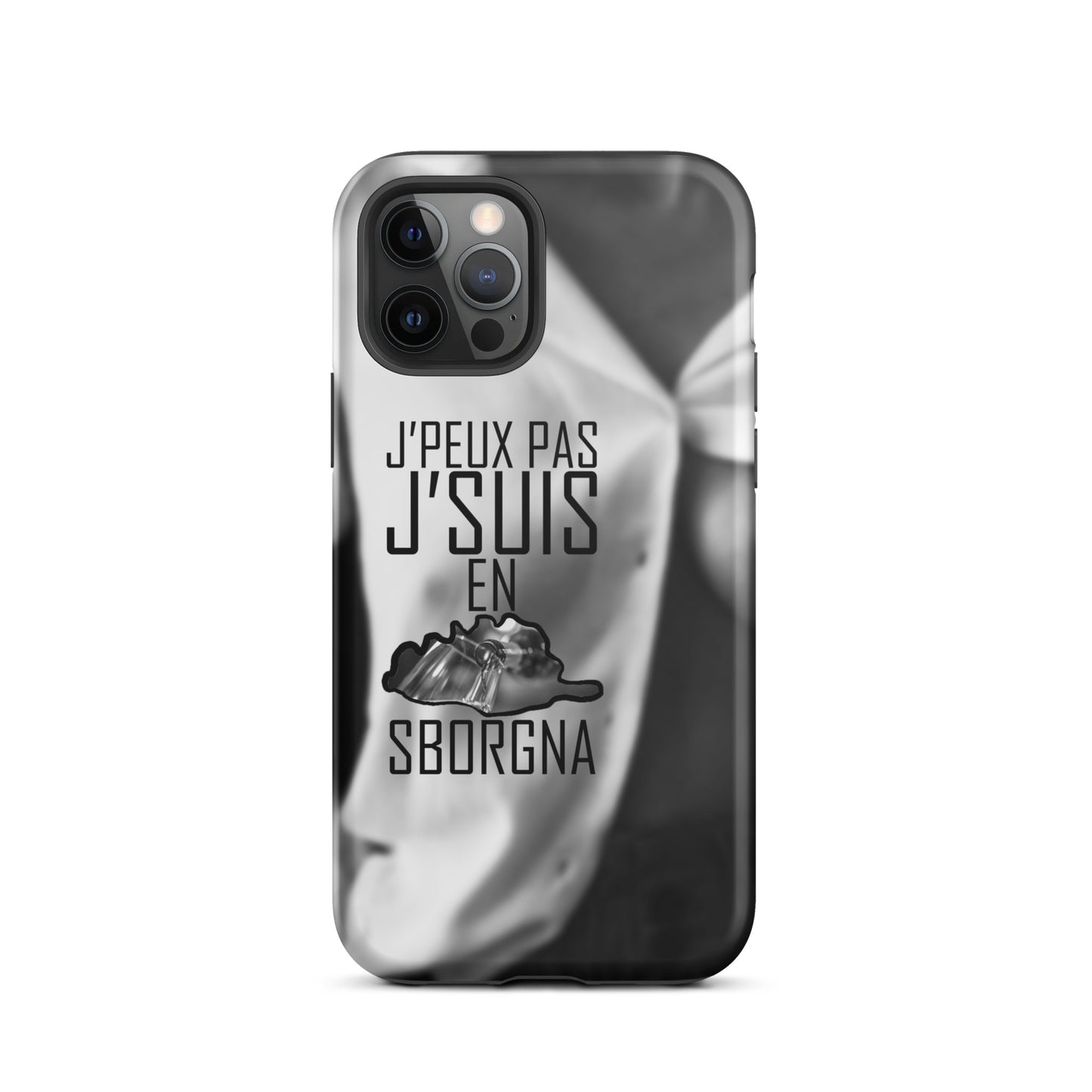 Coque d'iPhone rigide En Sborgna