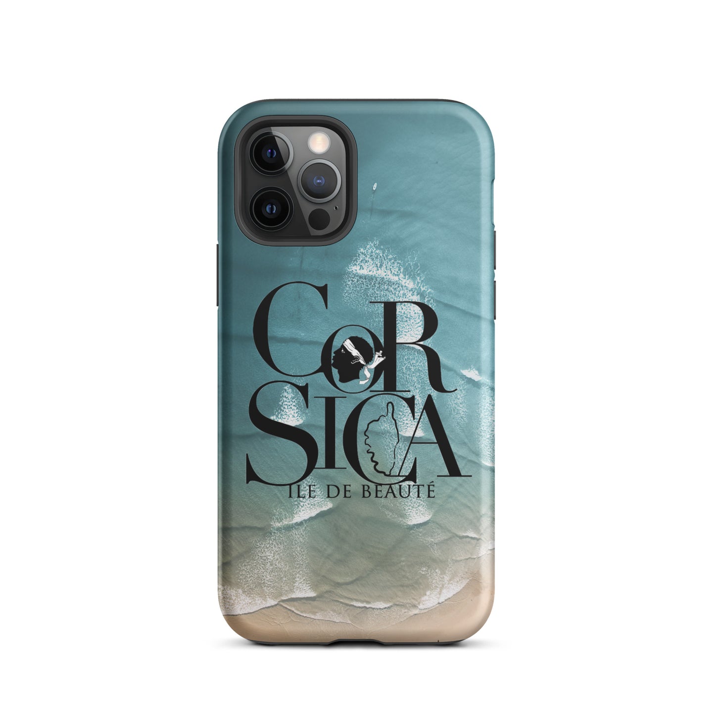 Coque d'iPhone rigide Corsica Île de Bauté