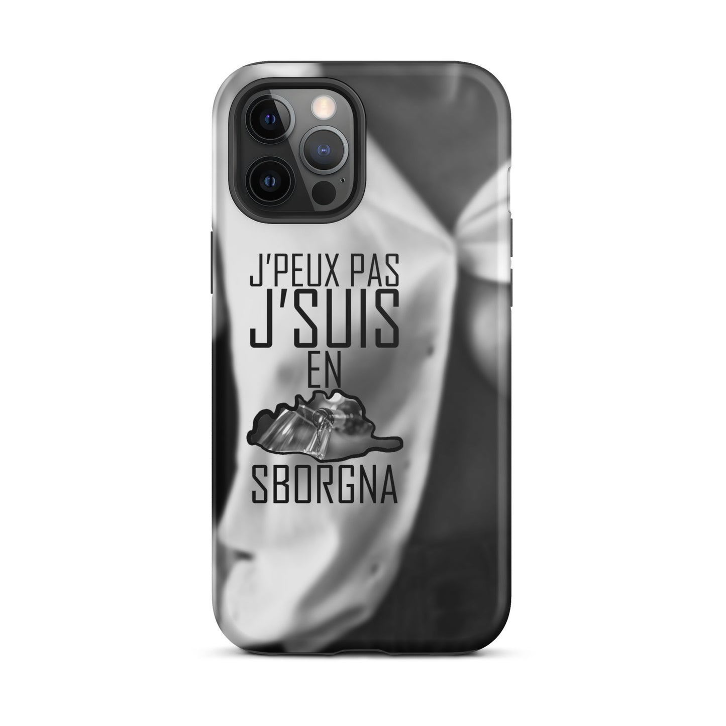 Coque d'iPhone rigide En Sborgna