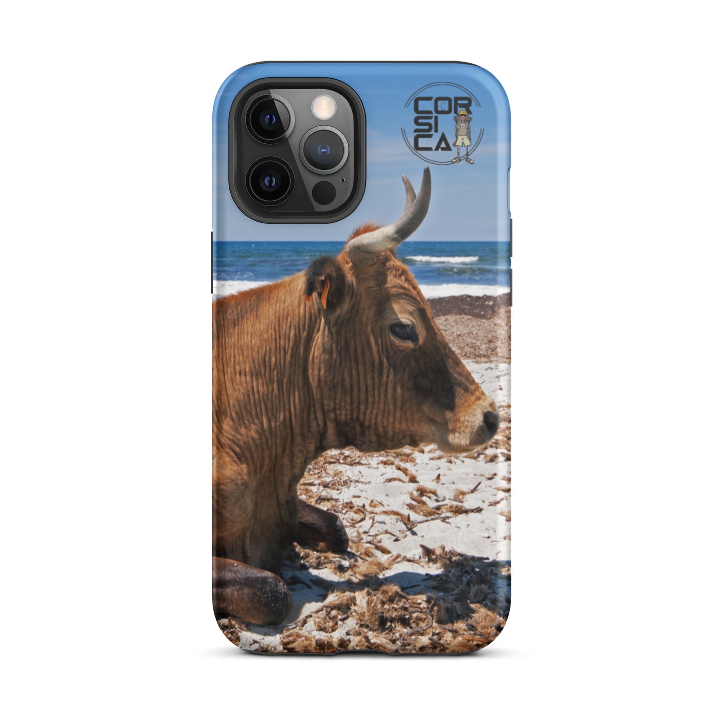 Coque d'iPhone rigide Vaches Corses