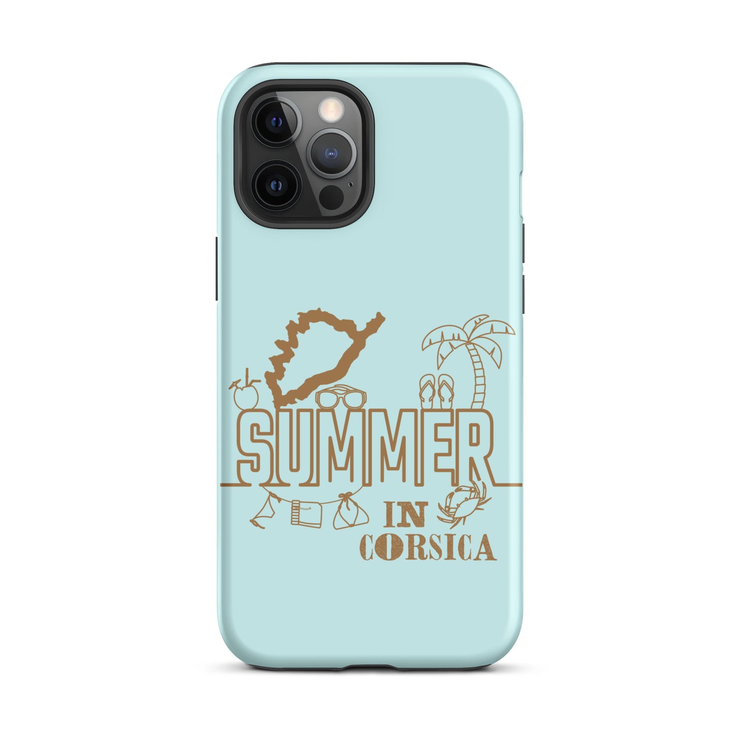 Coque d'iPhone rigide Summer in Corsica