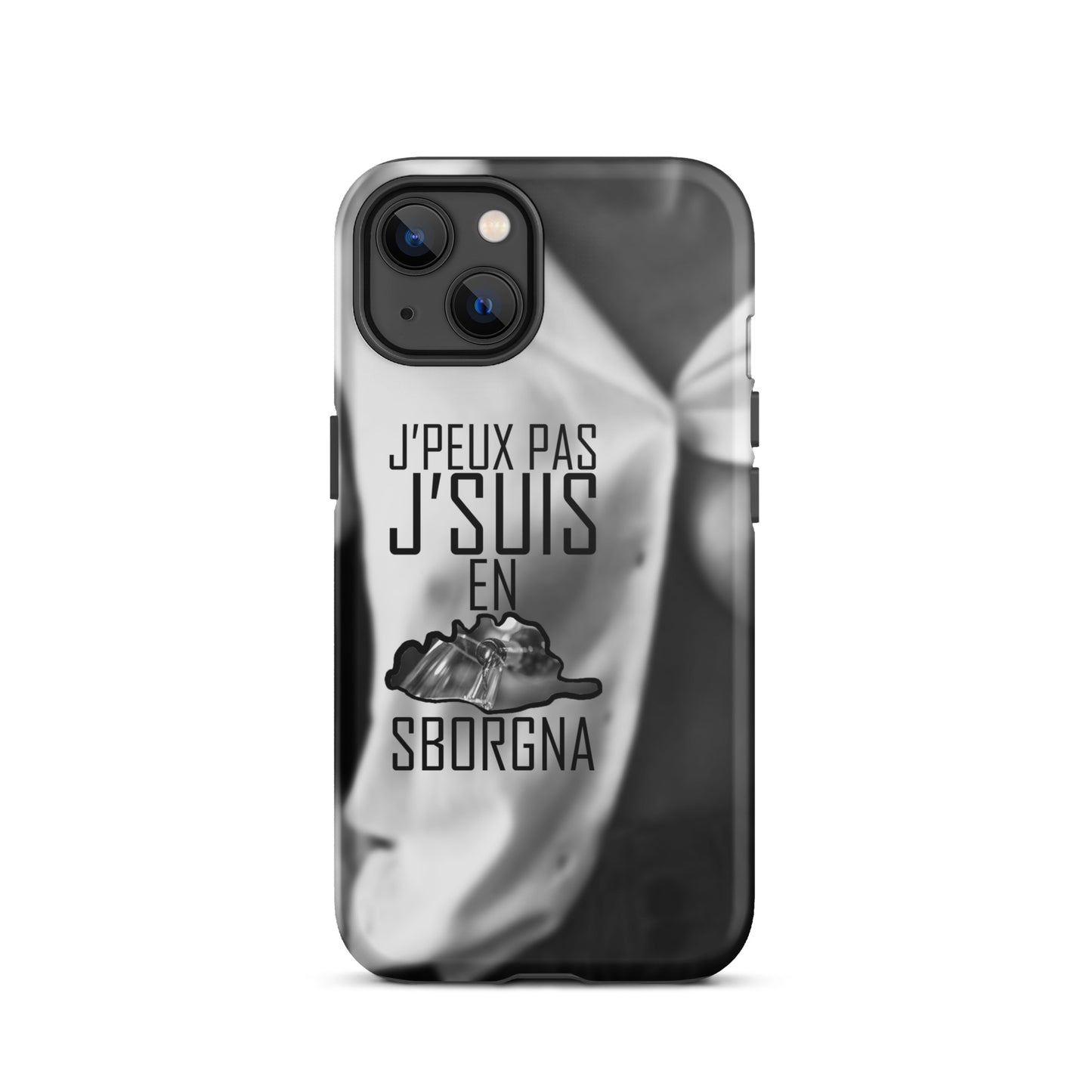 Coque d'iPhone rigide En Sborgna