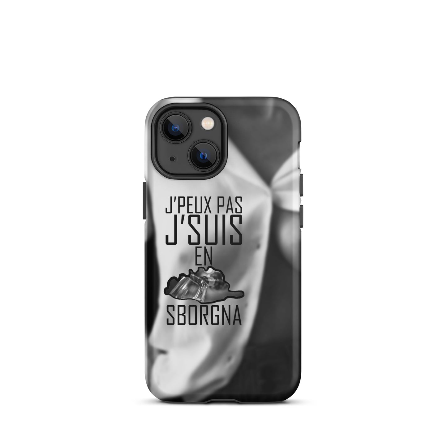 Coque d'iPhone rigide En Sborgna