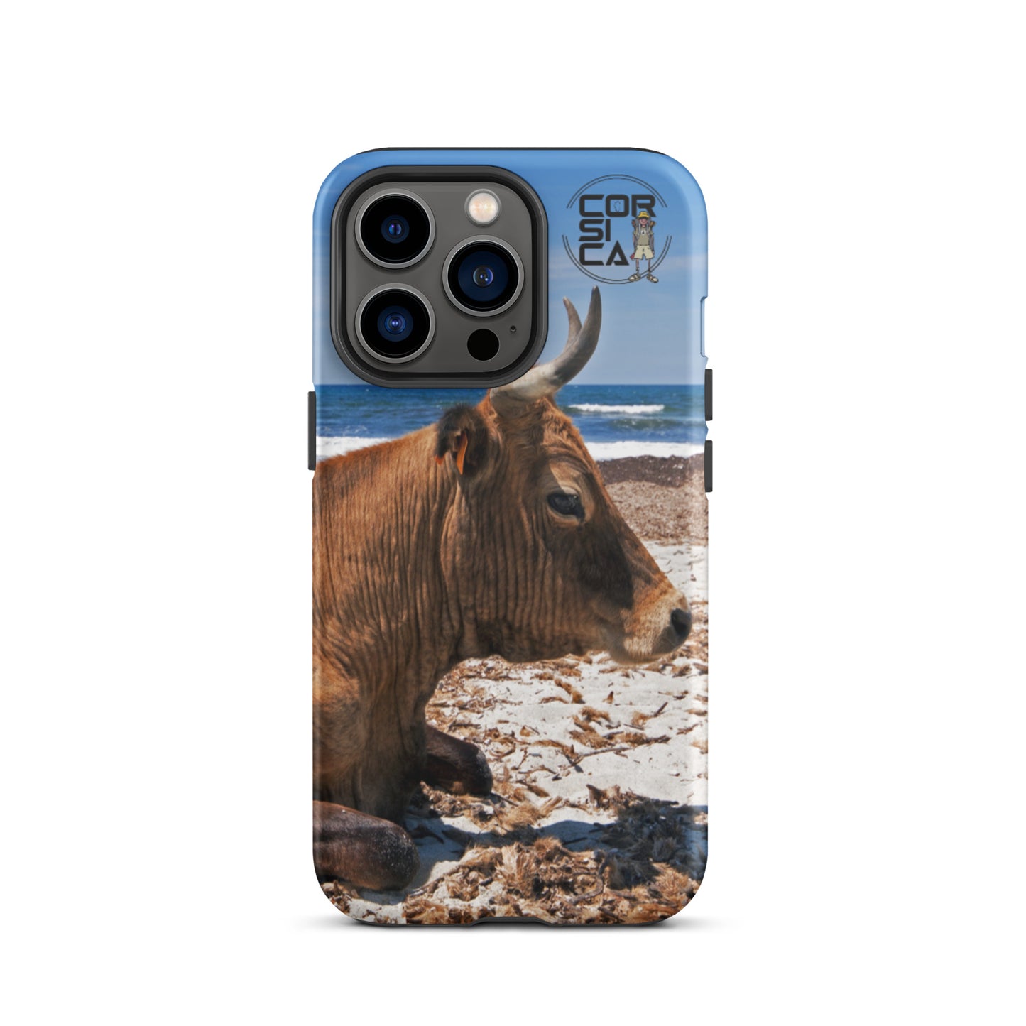 Coque d'iPhone rigide Vaches Corses