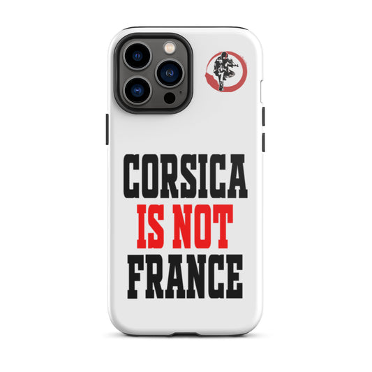 Coque d'iPhone rigide Corsica is not France