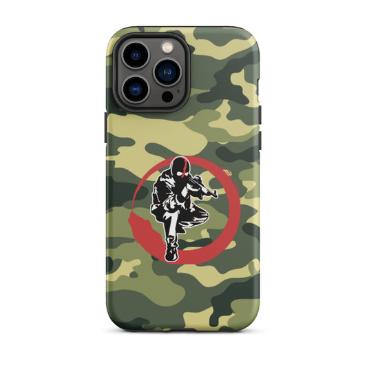 Coque d'iPhone rigide Camouflage Ribellu