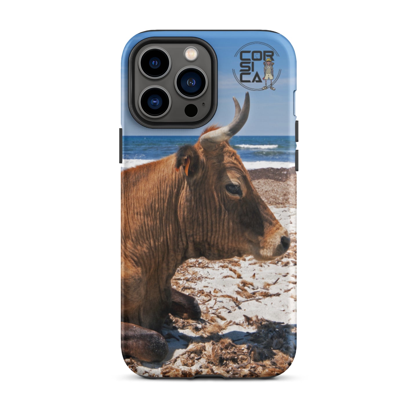 Coque d'iPhone rigide Vaches Corses