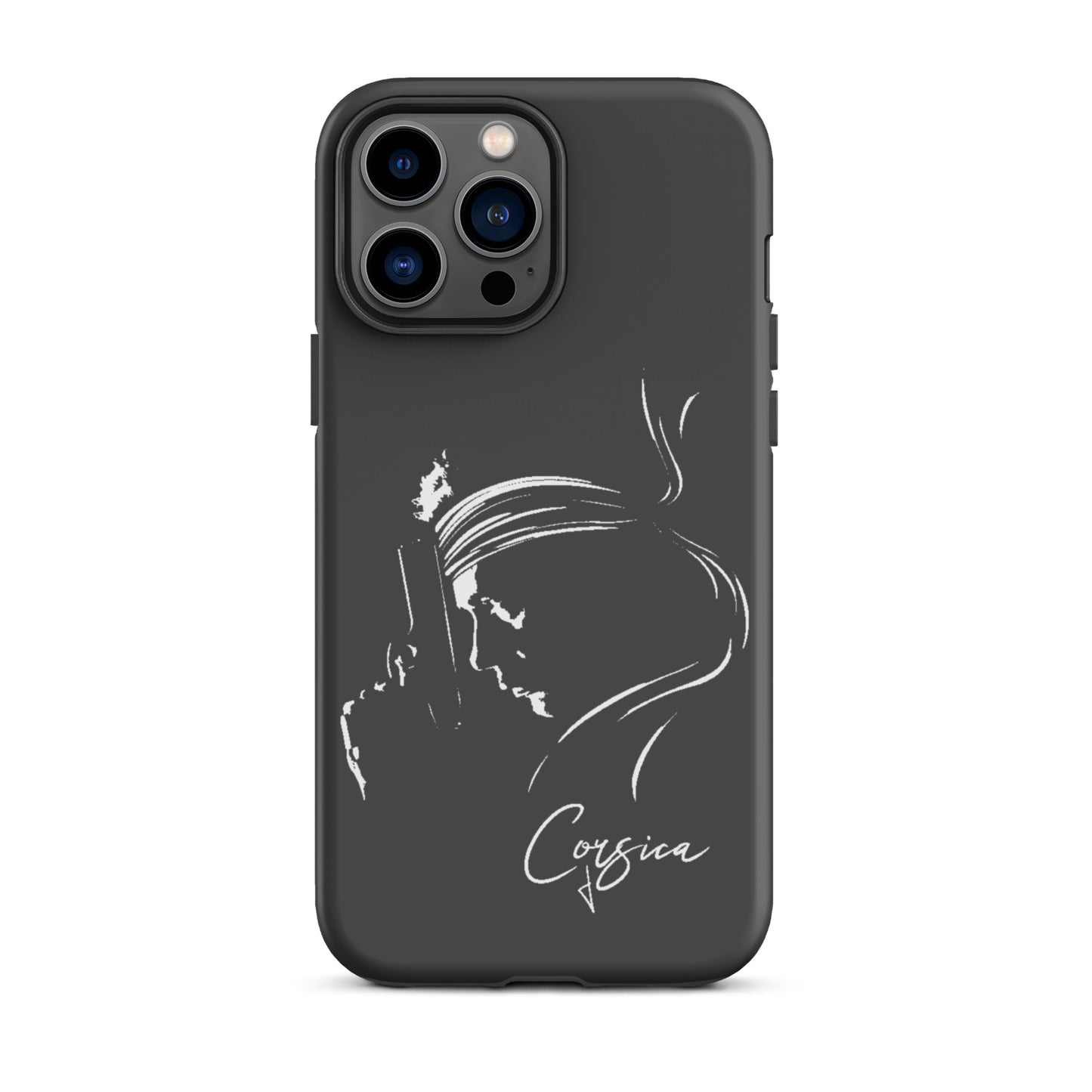 Coque d'iPhone rigide Ribellu Corsica