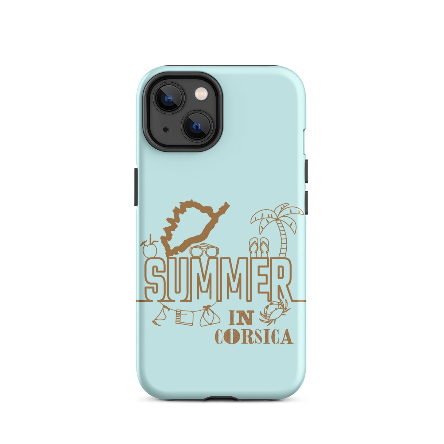 Coque d'iPhone rigide Summer in Corsica