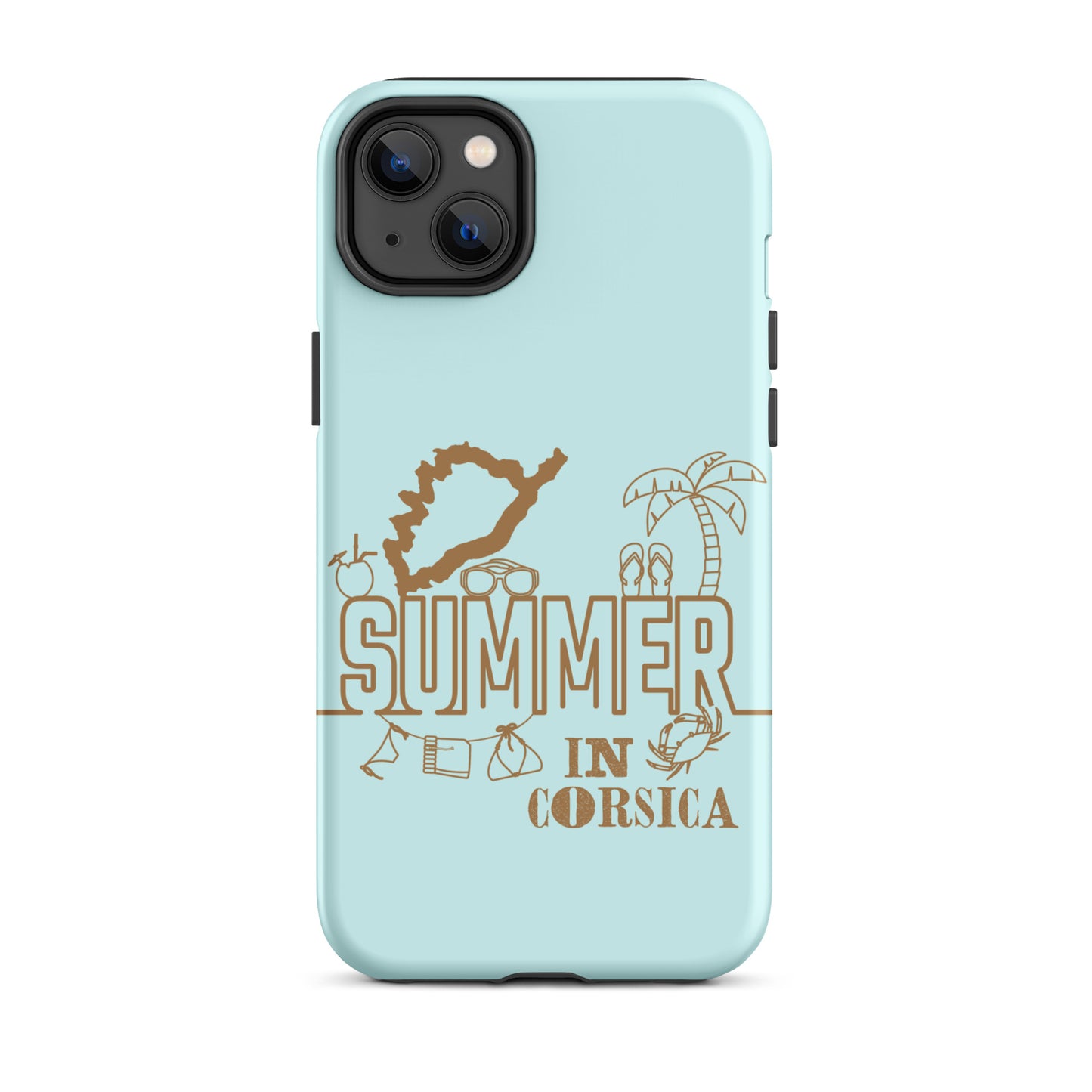 Coque d'iPhone rigide Summer in Corsica