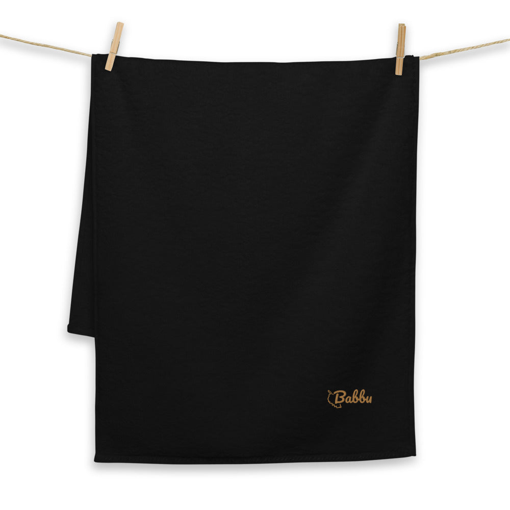 Serviette de bain grande taille Babbu - Ochju Ochju Noir / 50×100 cm Ochju Serviette de bain grande taille Babbu