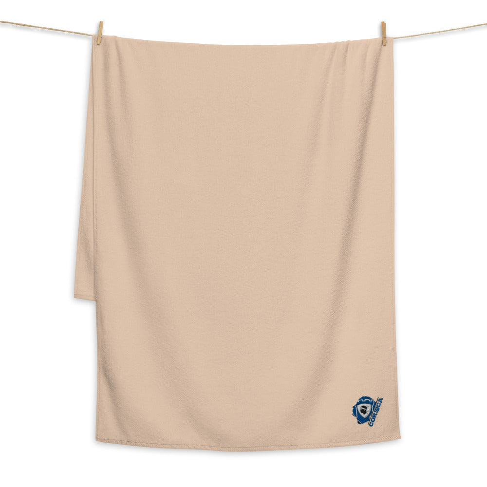 Serviette de bain grande taille Tête de Maure