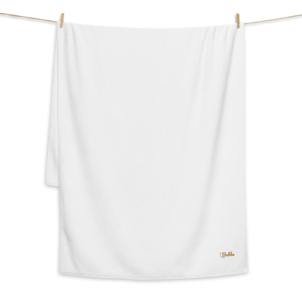 Serviette de bain grande taille Babbu - Ochju Ochju Blanc / 100×210 cm Ochju Serviette de bain grande taille Babbu