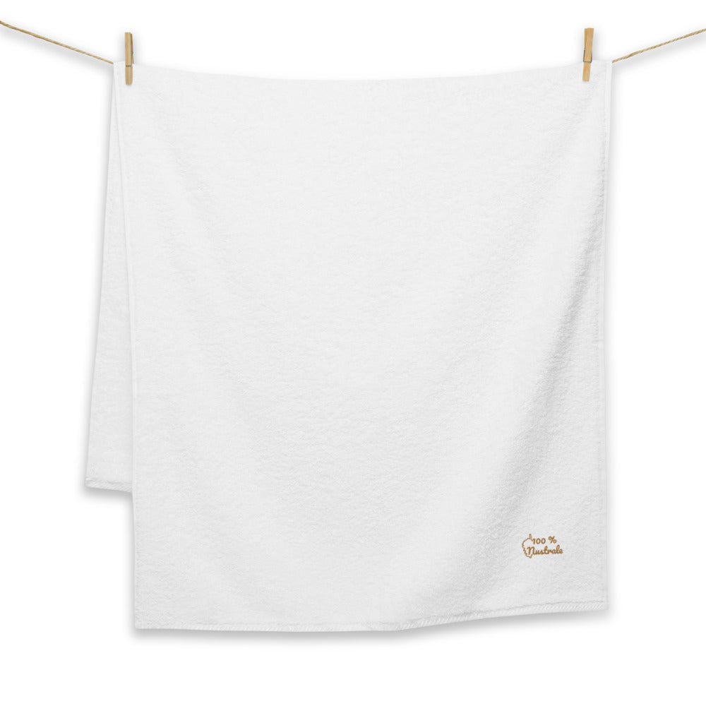 Serviette de bain grande taille 100 % Nustrale - Ochju Ochju Blanc / 70×140 cm Ochju Serviette de bain grande taille 100 % Nustrale