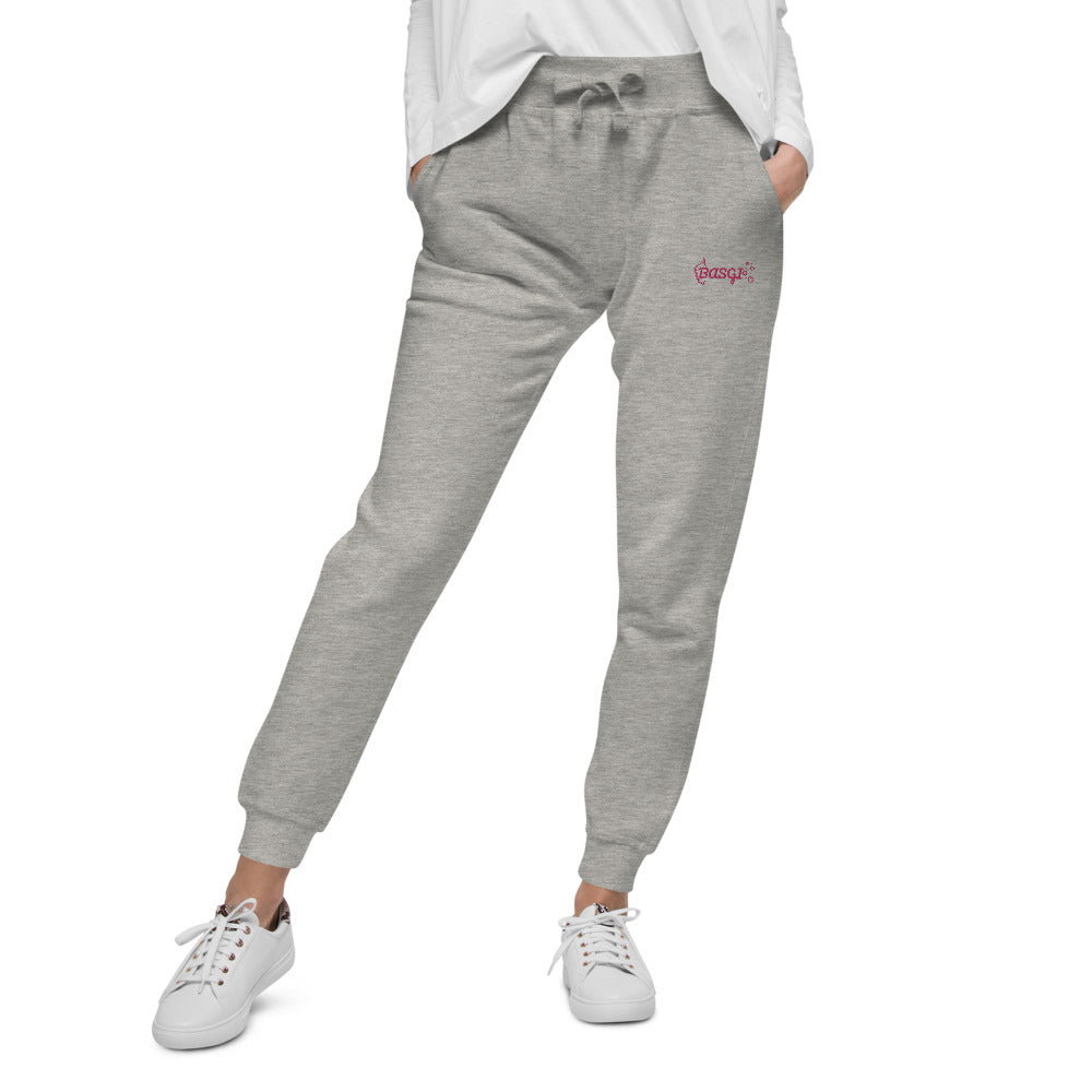 Pantalon de survêtement en molleton Basgi - Ochju Ochju Carbon Grey / XS Ochju Pantalon de survêtement en molleton Basgi