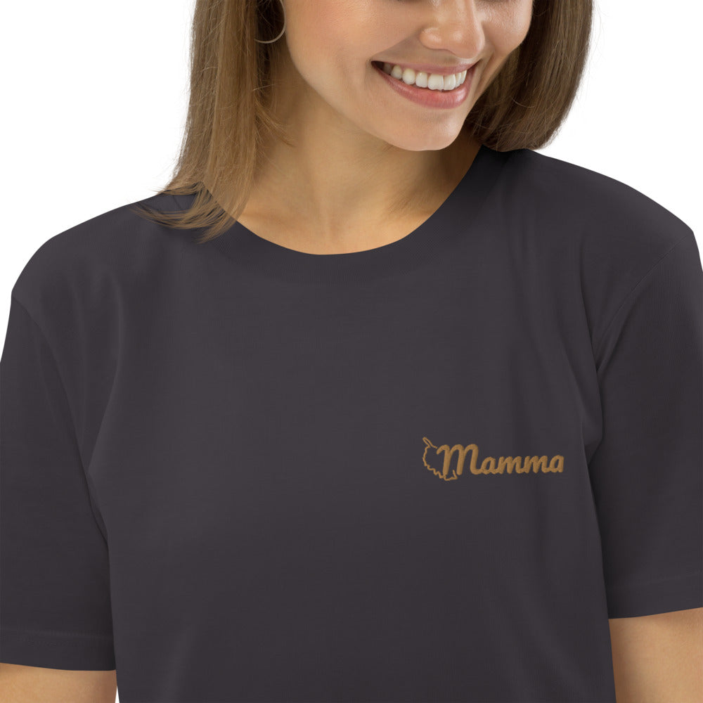 T-shirt unisexe en coton bio Mamma - Ochju Ochju Anthracite / S Ochju T-shirt unisexe en coton bio Mamma