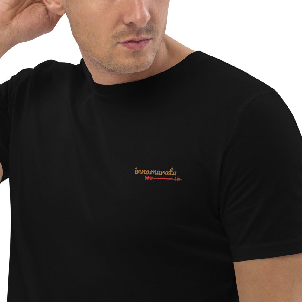 T-shirt unisexe en coton bio Innamuratu (Amoureux) - Ochju Ochju Noir / S Ochju T-shirt unisexe en coton bio Innamuratu (Amoureux)