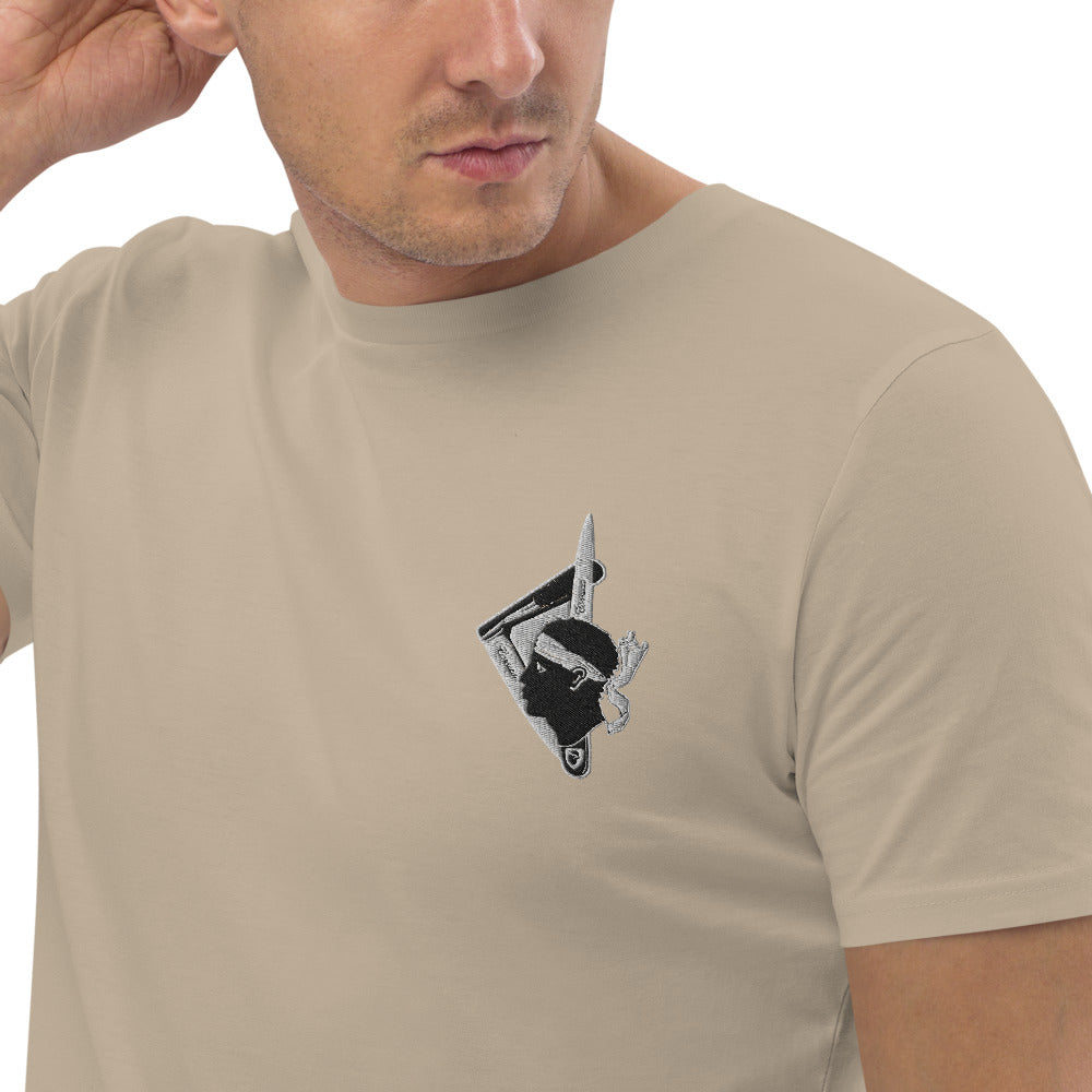T-shirt en coton bio Vendetta Corse - Ochju Ochju Desert Dust / S Ochju Souvenirs de Corse T-shirt en coton bio Vendetta Corse