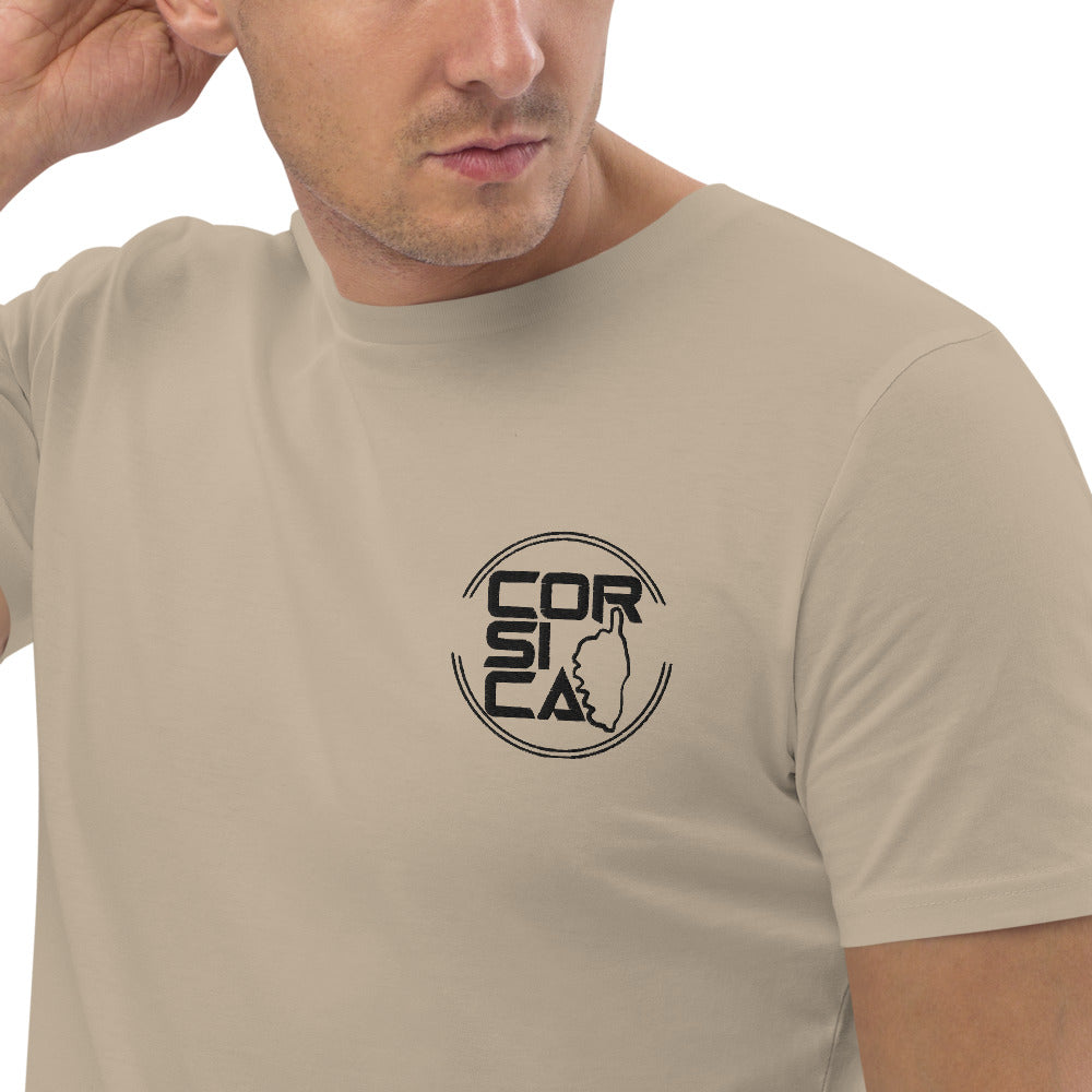 T-shirt unisexe en coton bio Corsica - Ochju Ochju Desert Dust / S Ochju Souvenirs de Corse T-shirt unisexe en coton bio Corsica