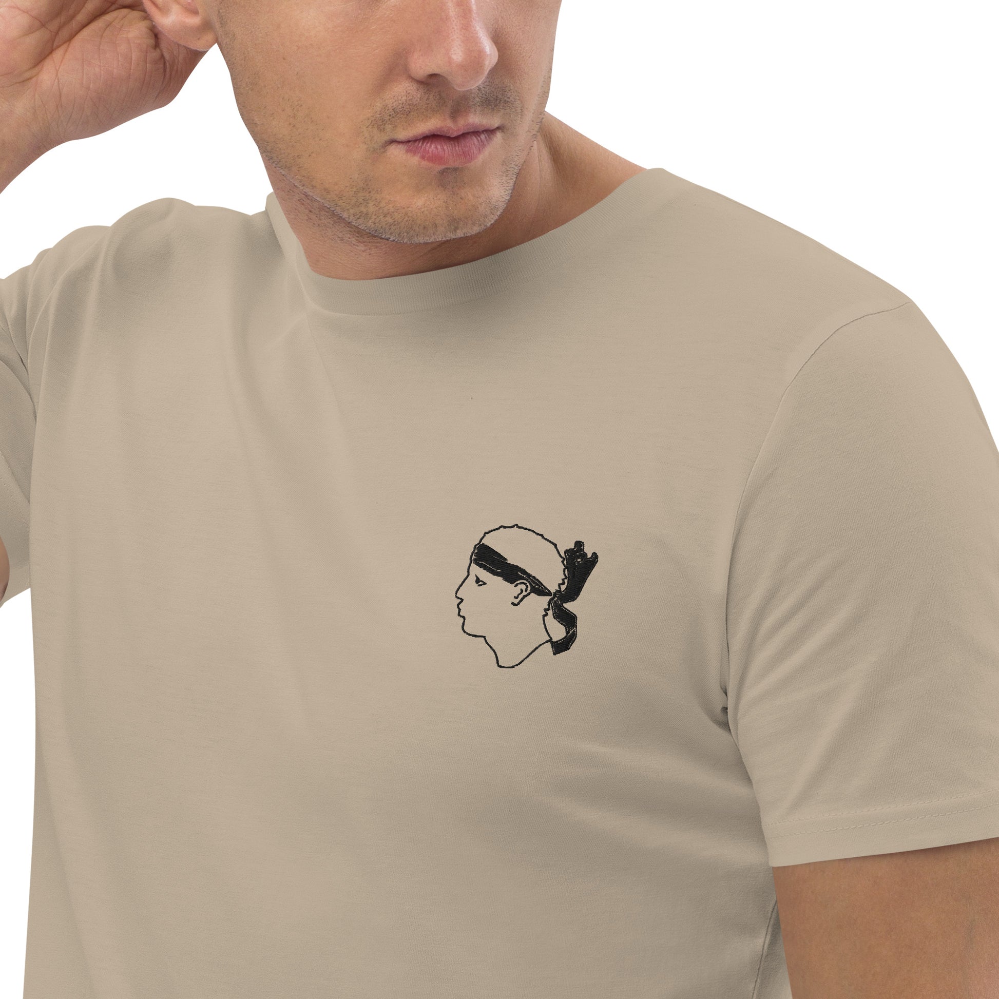 T-shirt unisexe en coton bio Tête de Maure - Ochju Ochju Desert Dust / S Ochju T-shirt unisexe en coton bio Tête de Maure