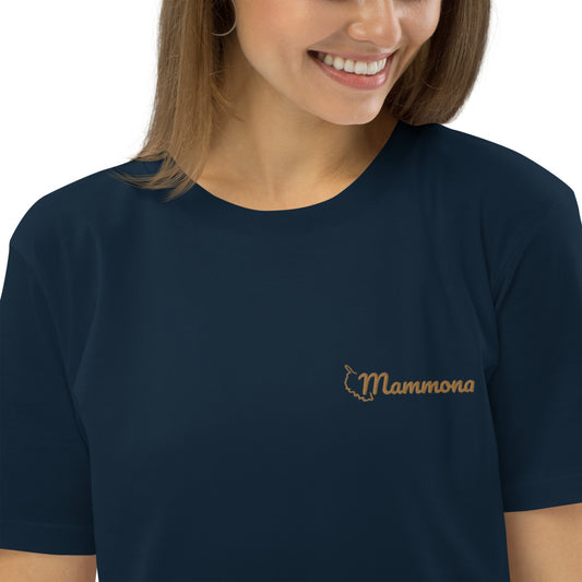 T-shirt unisexe en coton bio Mammona - Ochju Ochju French Navy / S Ochju T-shirt unisexe en coton bio Mammona