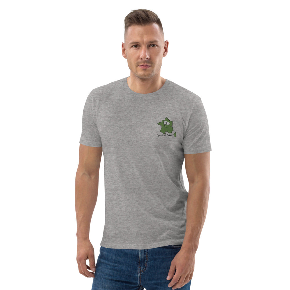 T-shirt unisexe en coton bio Yes, We Can ! - Ochju Ochju Ochju Souvenirs de Corse T-shirt unisexe en coton bio Yes, We Can !