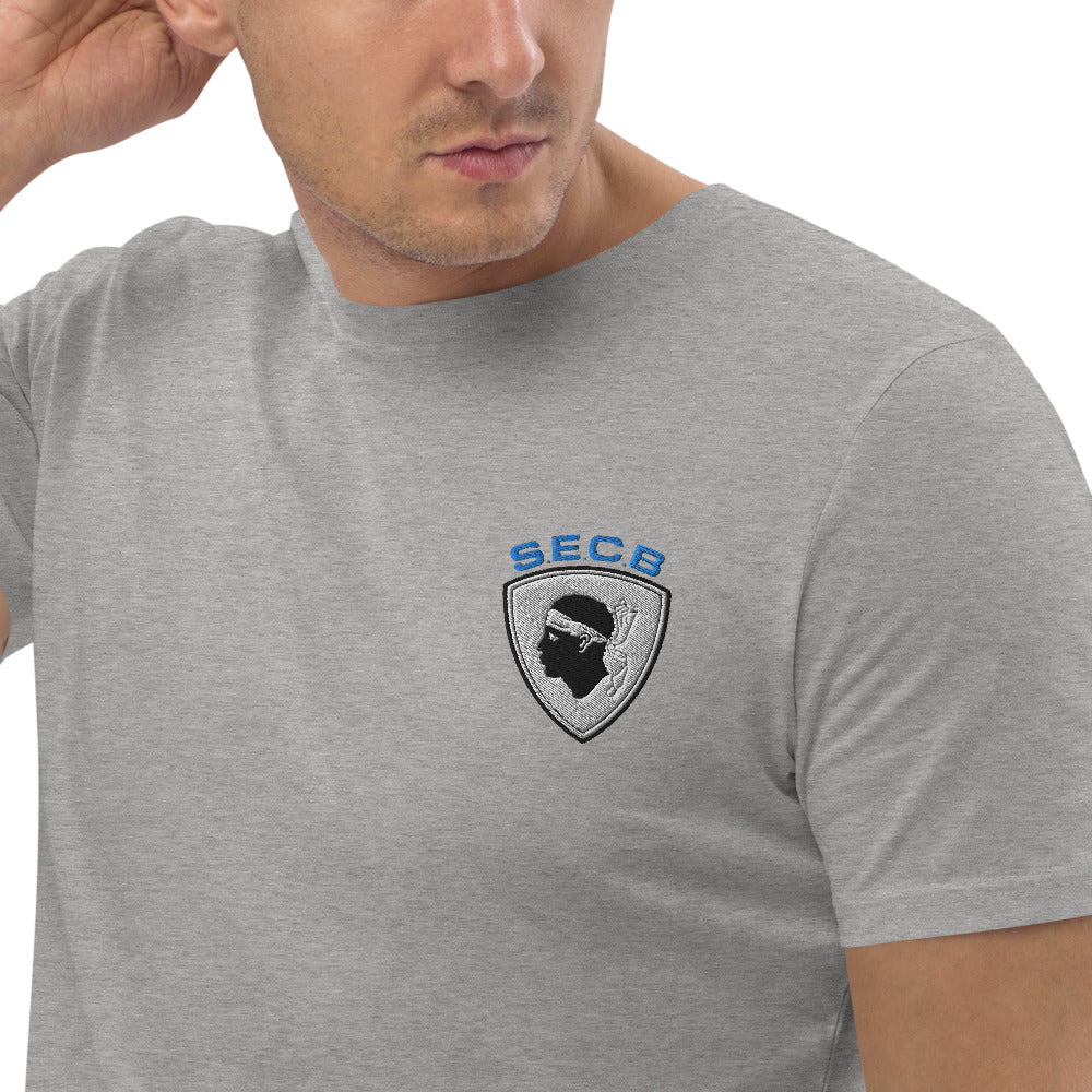 T-shirt unisexe en coton bio SEC Bastia - Ochju Ochju Gris Chiné / S Ochju T-shirt unisexe en coton bio SEC Bastia
