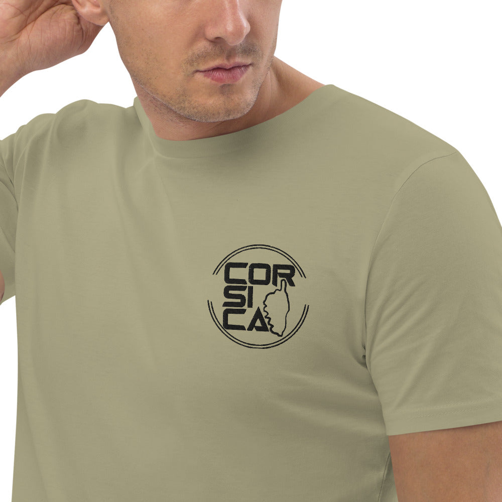 T-shirt unisexe en coton bio Corsica - Ochju Ochju Sage / S Ochju Souvenirs de Corse T-shirt unisexe en coton bio Corsica