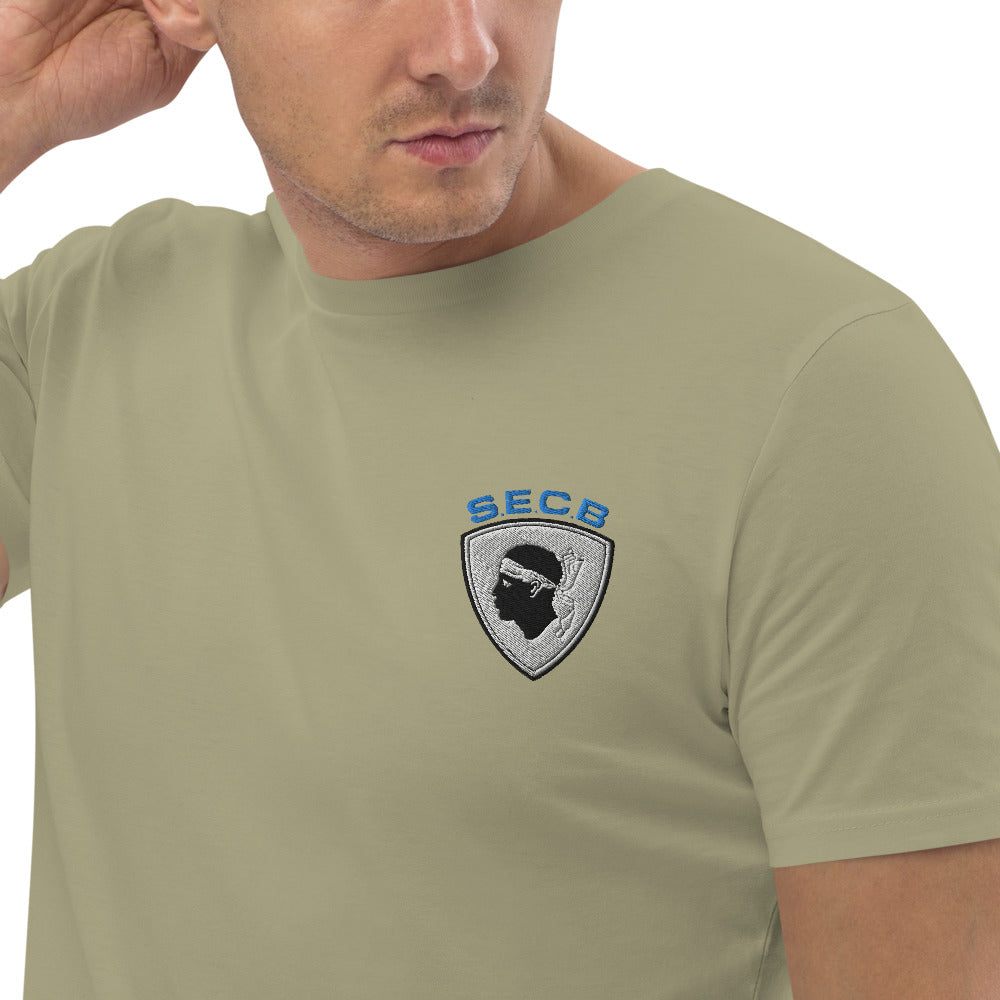 T-shirt unisexe en coton bio SEC Bastia - Ochju Ochju Sage / S Ochju T-shirt unisexe en coton bio SEC Bastia