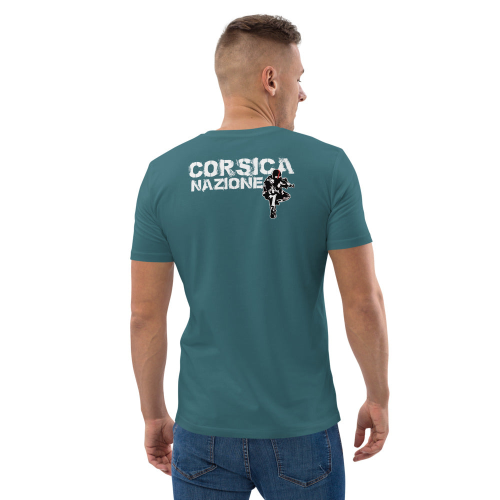 T-shirt unisexe en coton biologique Corsica Nazione - Ochju Ochju Stargazer / S Ochju Souvenirs de Corse T-shirt unisexe en coton biologique Corsica Nazione